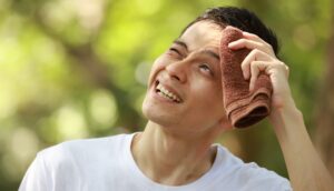 transpiratia excesiva a capului